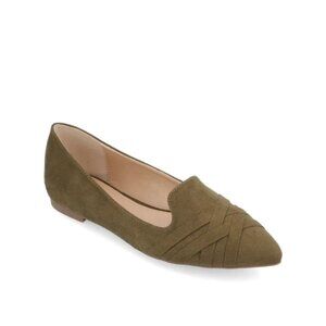 Journee Collection Women's Mindee Pointed Toe Flats
